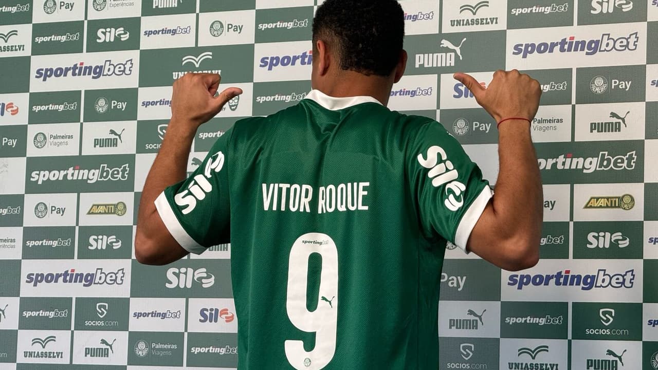 Palmeiras divulga alteração na numeração dos atacantes para a temporada 2025.