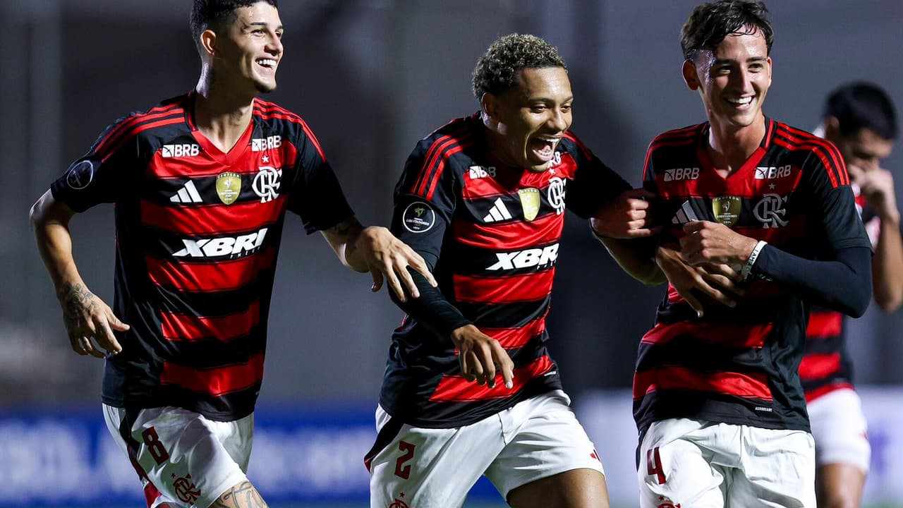 Flamengo vence Danubio e enfrenta Palmeiras na final da Libertadores Sub-20.