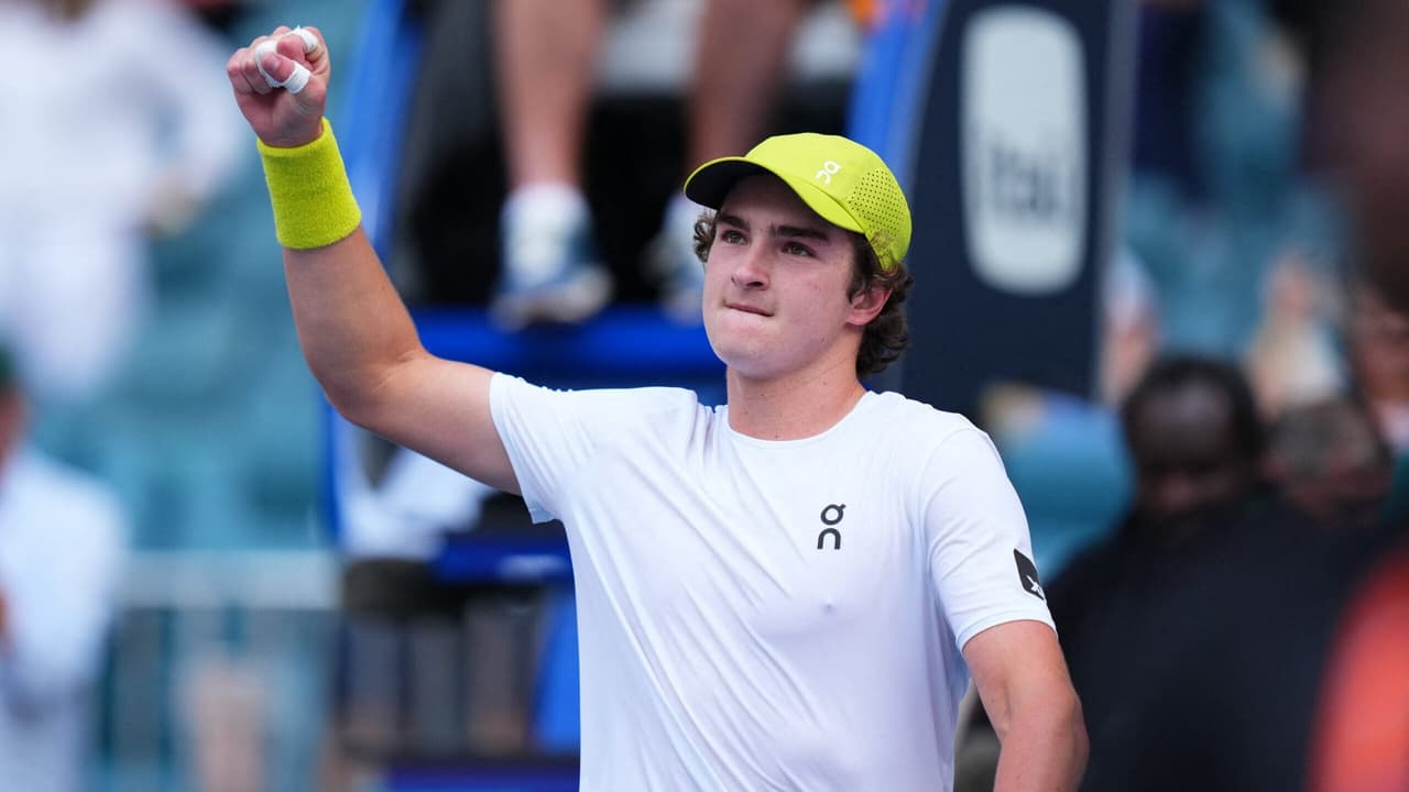 Forehand de João Fonseca alcança velocidade surpreendente