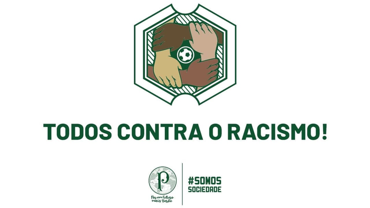 Palmeiras e São Paulo unidos em campanhas antirracistas para final do Paulistão