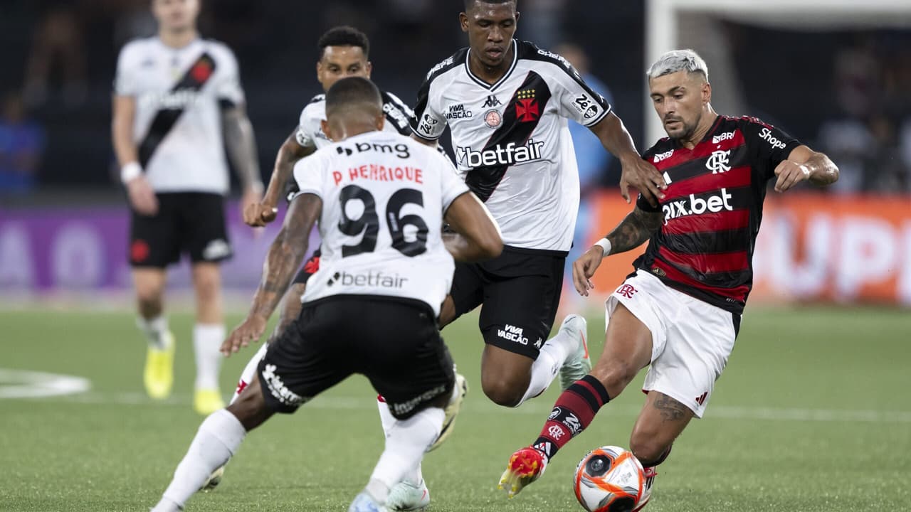 Vasco x Flamengo: clássico registra recorde de audiência do Carioca na TV Globo.