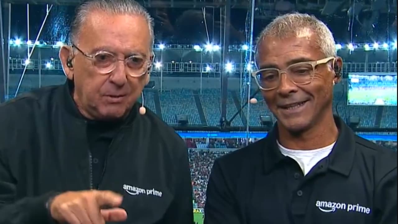 Romário marca presença em clássico entre Vasco e Flamengo: repercussão online.