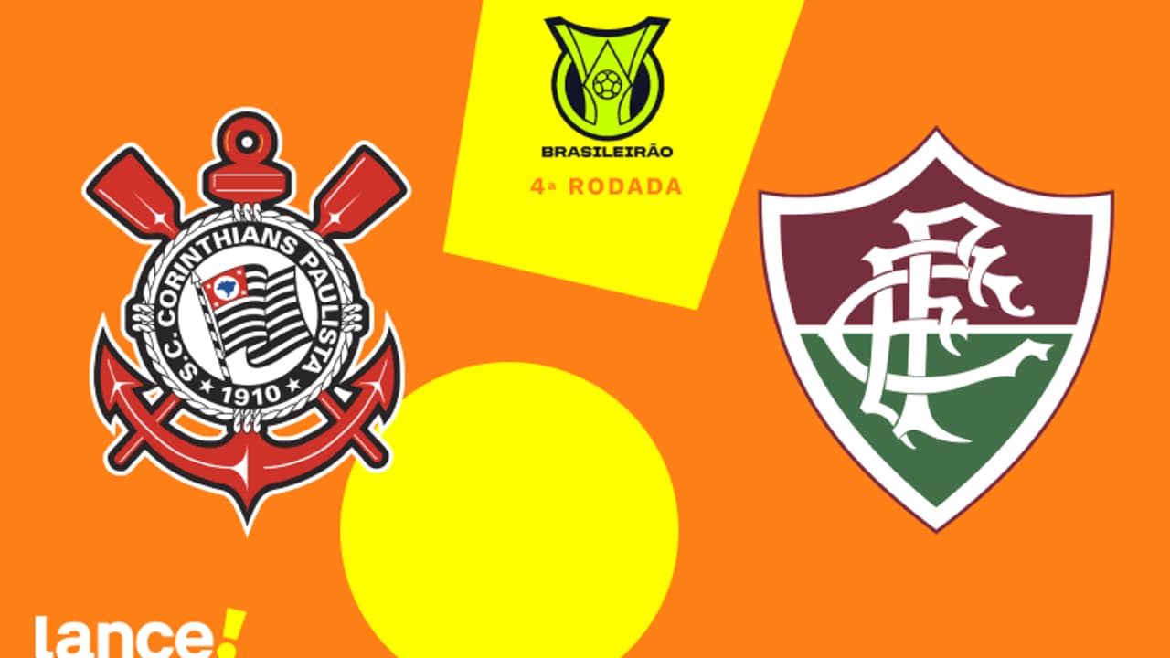 Jogo Corinthians x Fluminense: transmissão, horário e escalações prováveis.