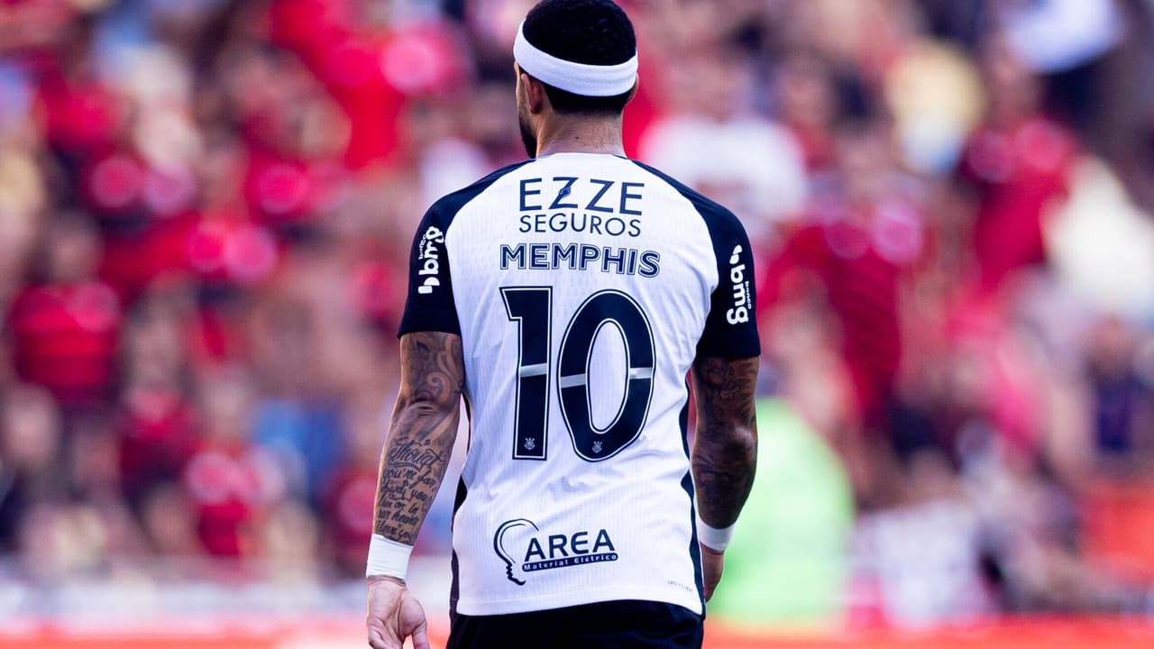 Memphis desfalca o Corinthians na Copa do Brasil; confira possível escalação.