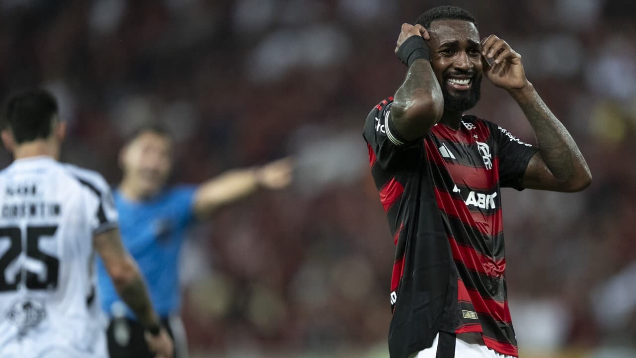 Críticas torcedores Flamengo atitude Gerson derrota: Desça salto
