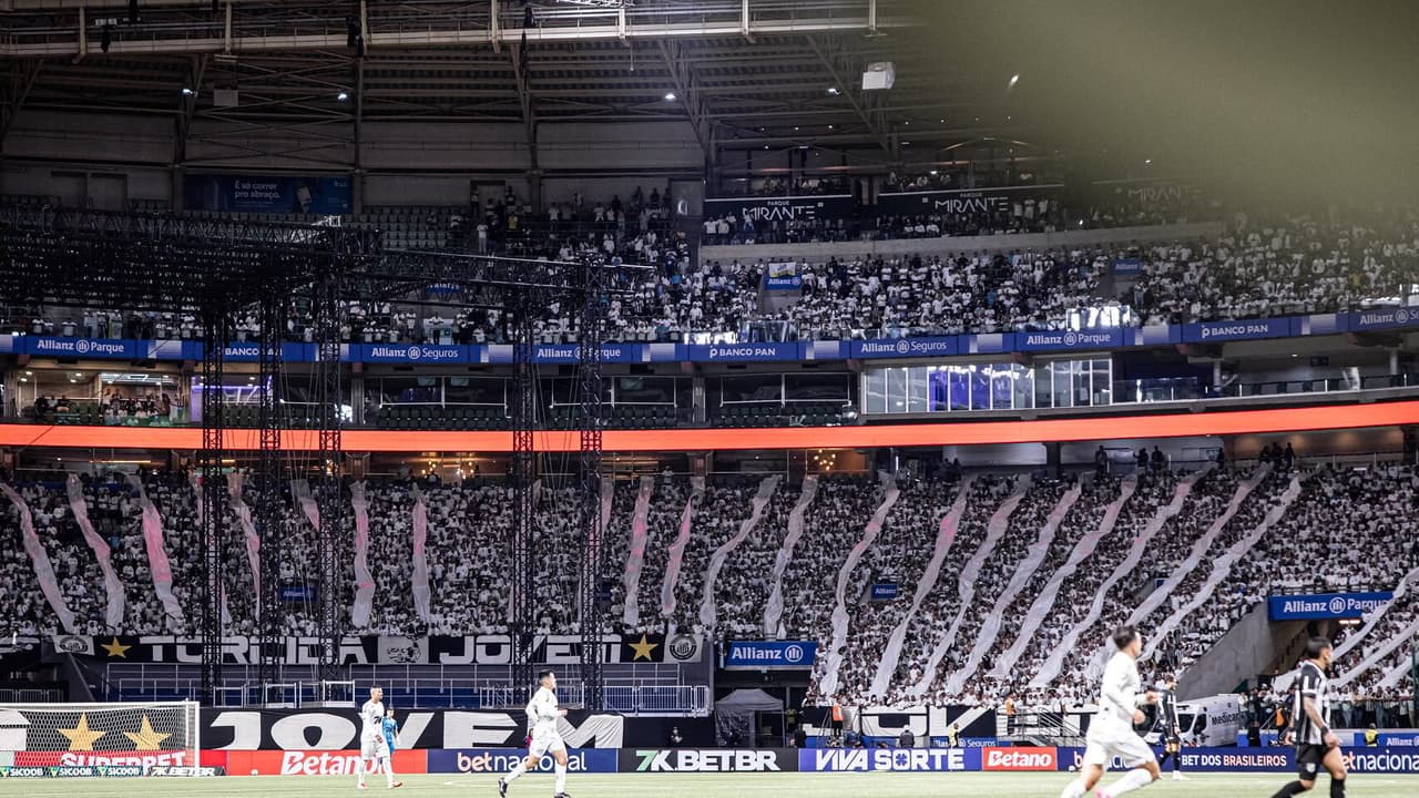 Análise: Santos bate faturamento médio do Palmeiras no Allianz pelo Brasileirão