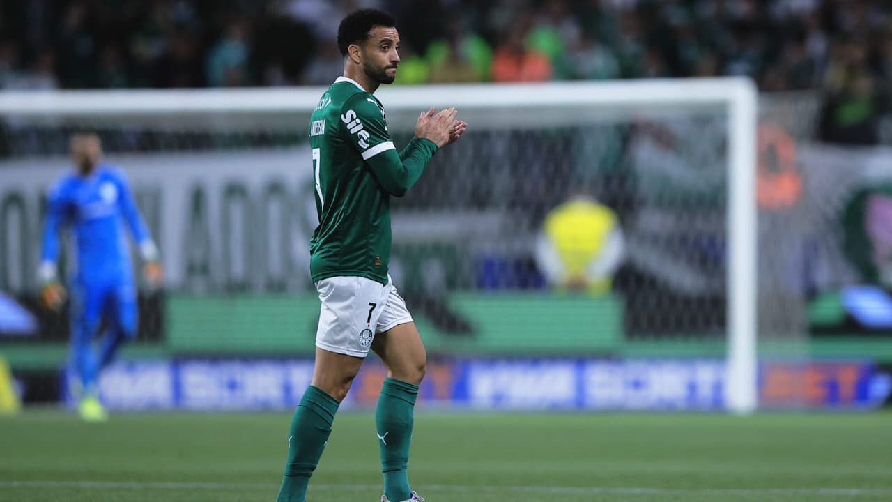 Palmeiras sofrem baixa importante: Felipe Anderson lesionado na Copa do Brasil