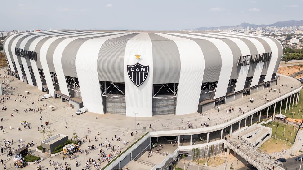 Atlético-MG x Fluminense: Arena MRV é liberada para a partida