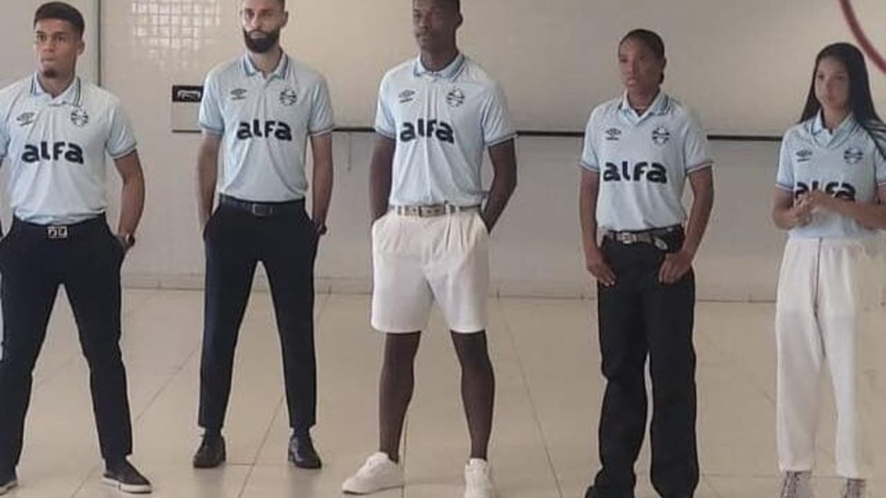Novo segundo uniforme do Grêmio vaza nas redes sociais; veja