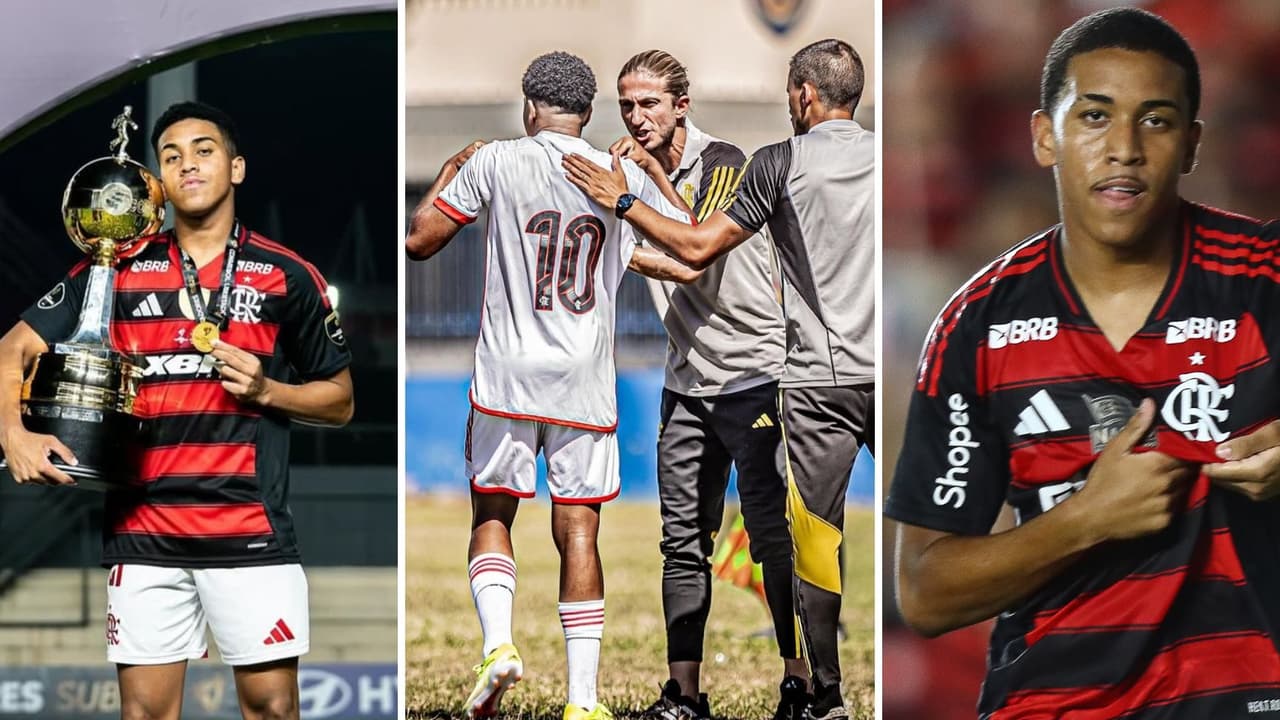 Jovem talento Joshua se destaca na base do Flamengo com 100 gols