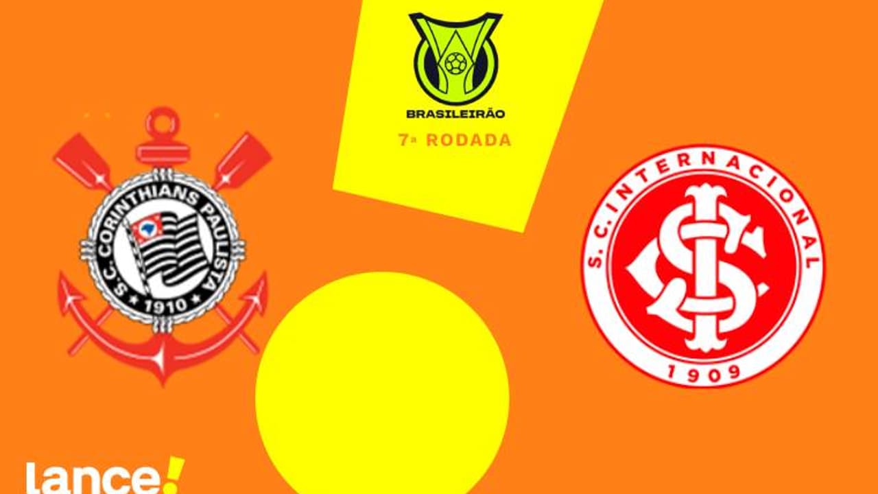 Corinthians x Internacional: jogo, transmissão, horário e possíveis escalações