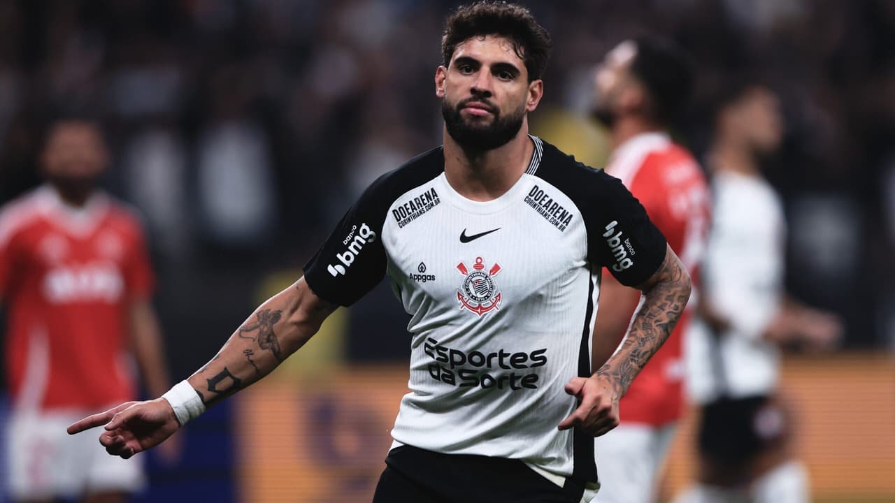 Lesão de Yuri Alberto pode impactar participação do Corinthians na Sul-Americana.