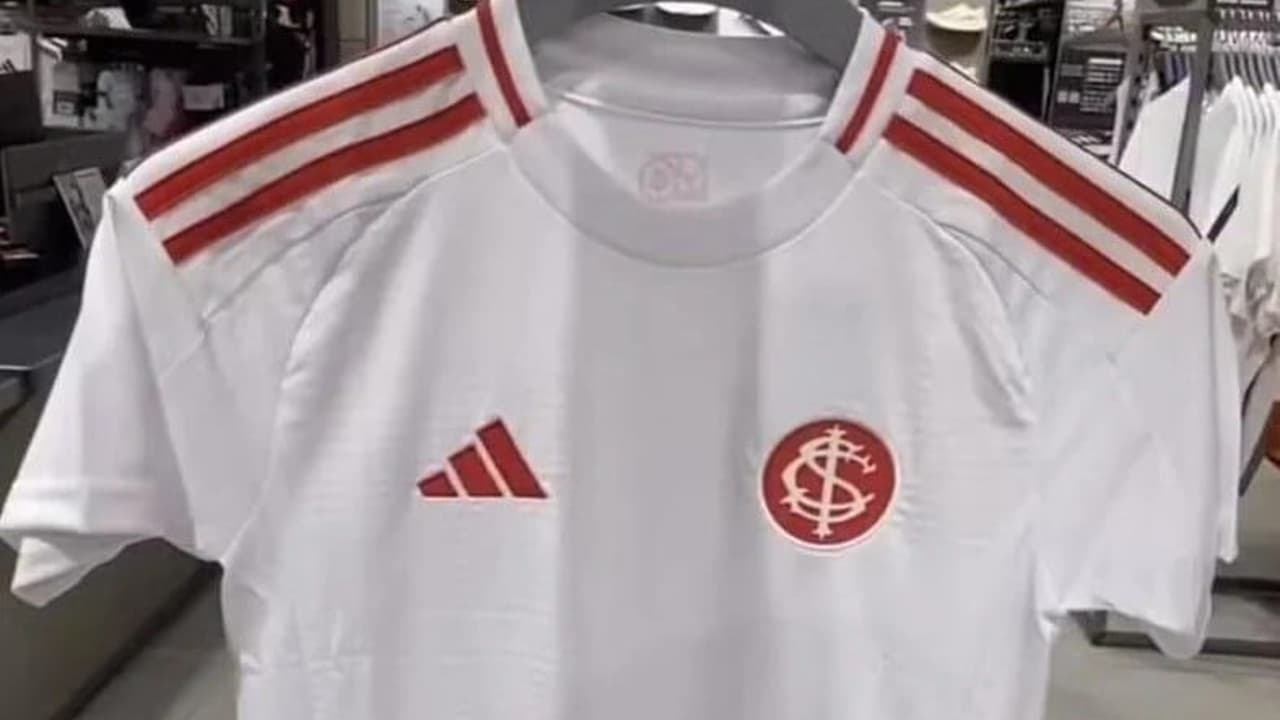Internacional lança novo uniforme branco na sexta-feira (17)