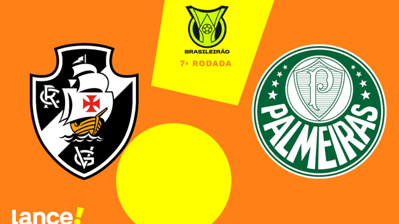 Vasco x Palmeiras: Onde assistir ao vivo, horário e escalações prováveis.
