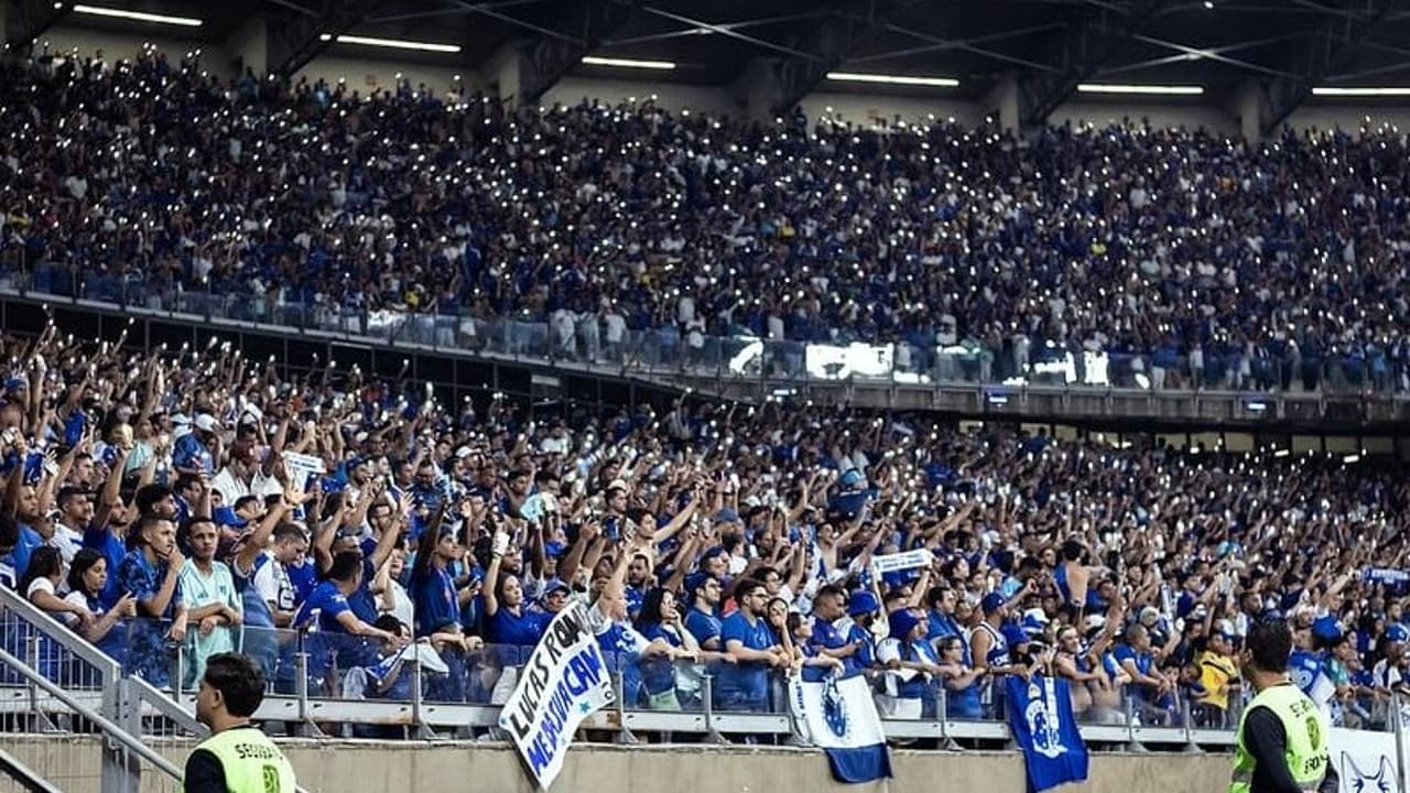 Média de público do Cruzeiro é a quarta melhor do Brasileirão