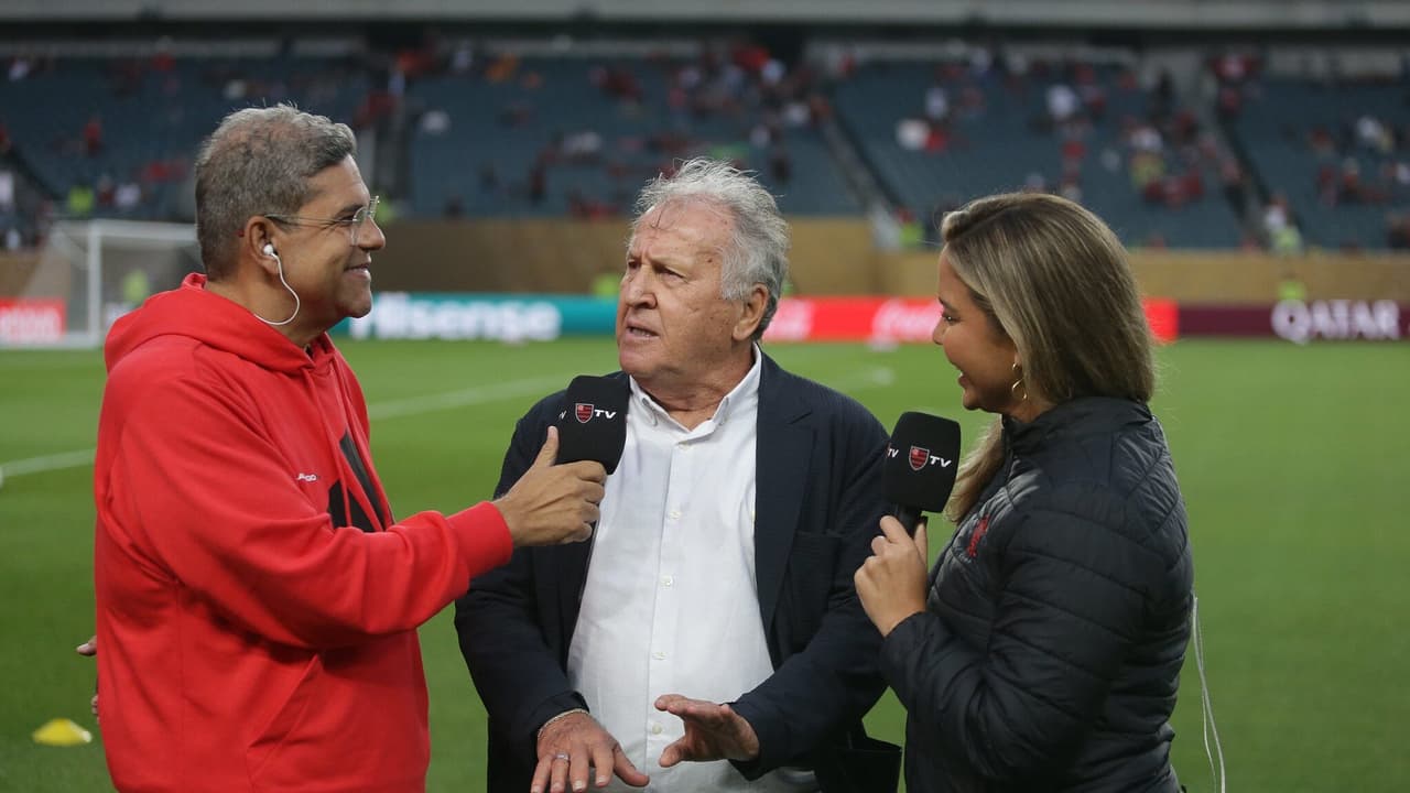 Zico revela suas expectativas para duelo decisivo com o Chelsea
