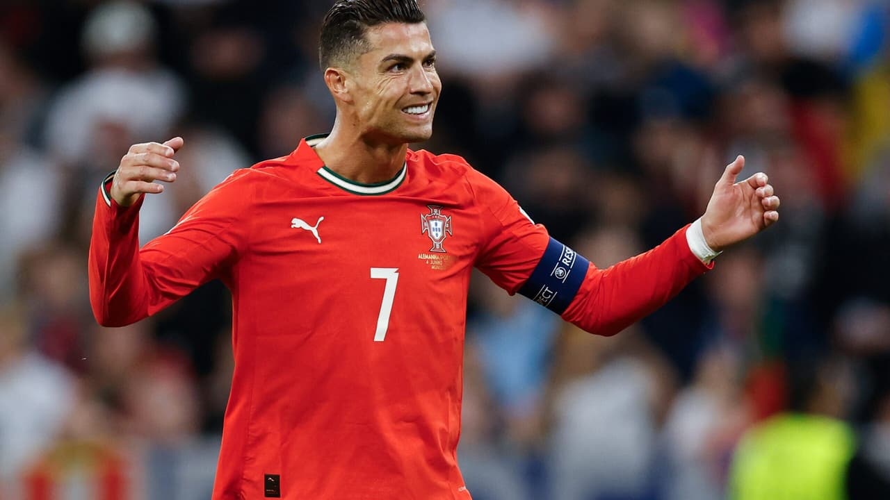 Cristiano Ronaldo em ação