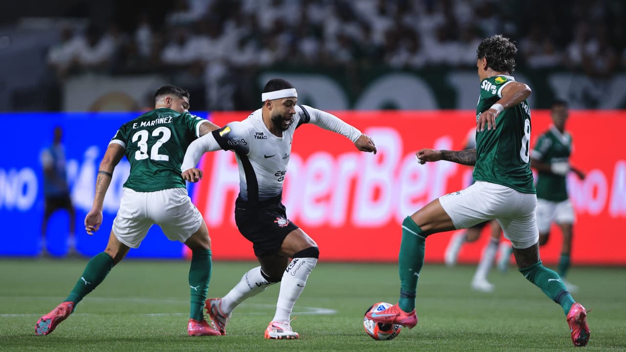 Corinthians e Palmeiras duelam em confronto decisivo da Copa do Brasil