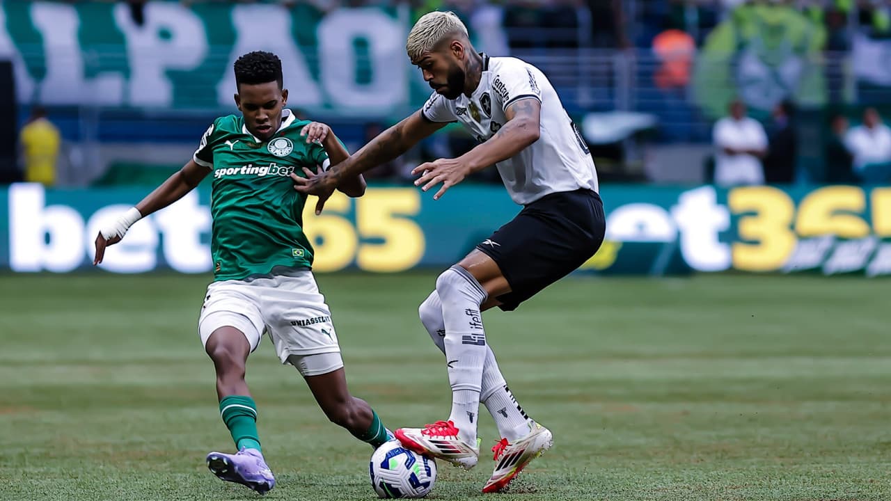 Valor milionário em jogo na partida entre Palmeiras e Botafogo no futebol brasileiro
