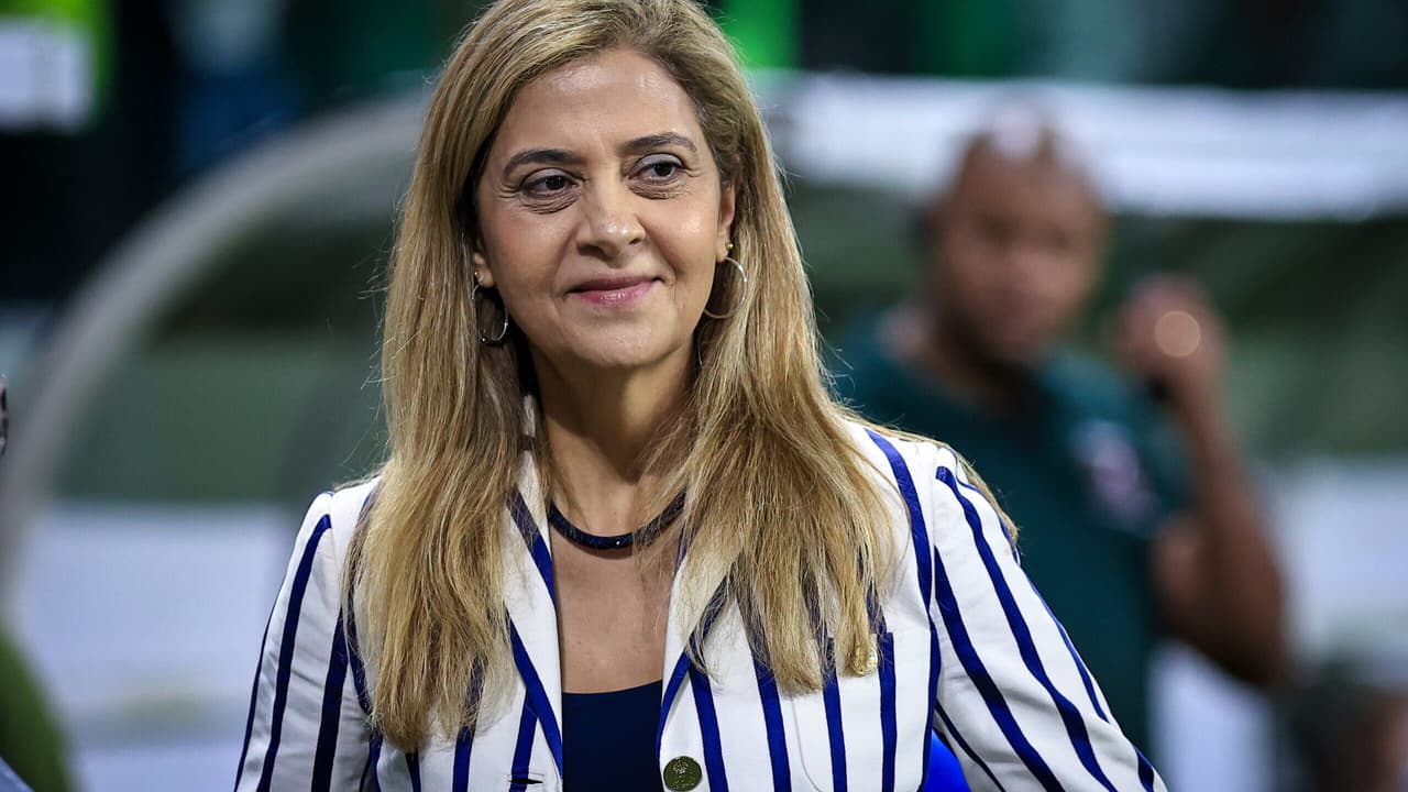 Palmeiras: coletiva ao vivo com Leila Pereira, presidente do clube