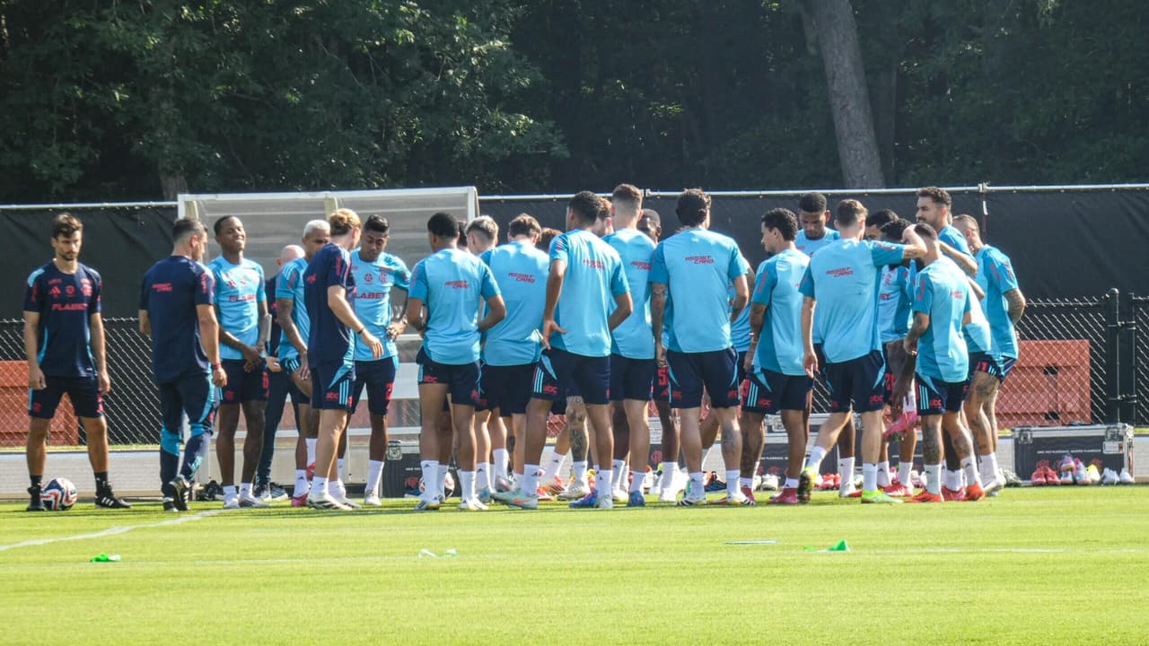 Mundial: cinco atletas do Flamengo são submetidos a antidoping surpresa