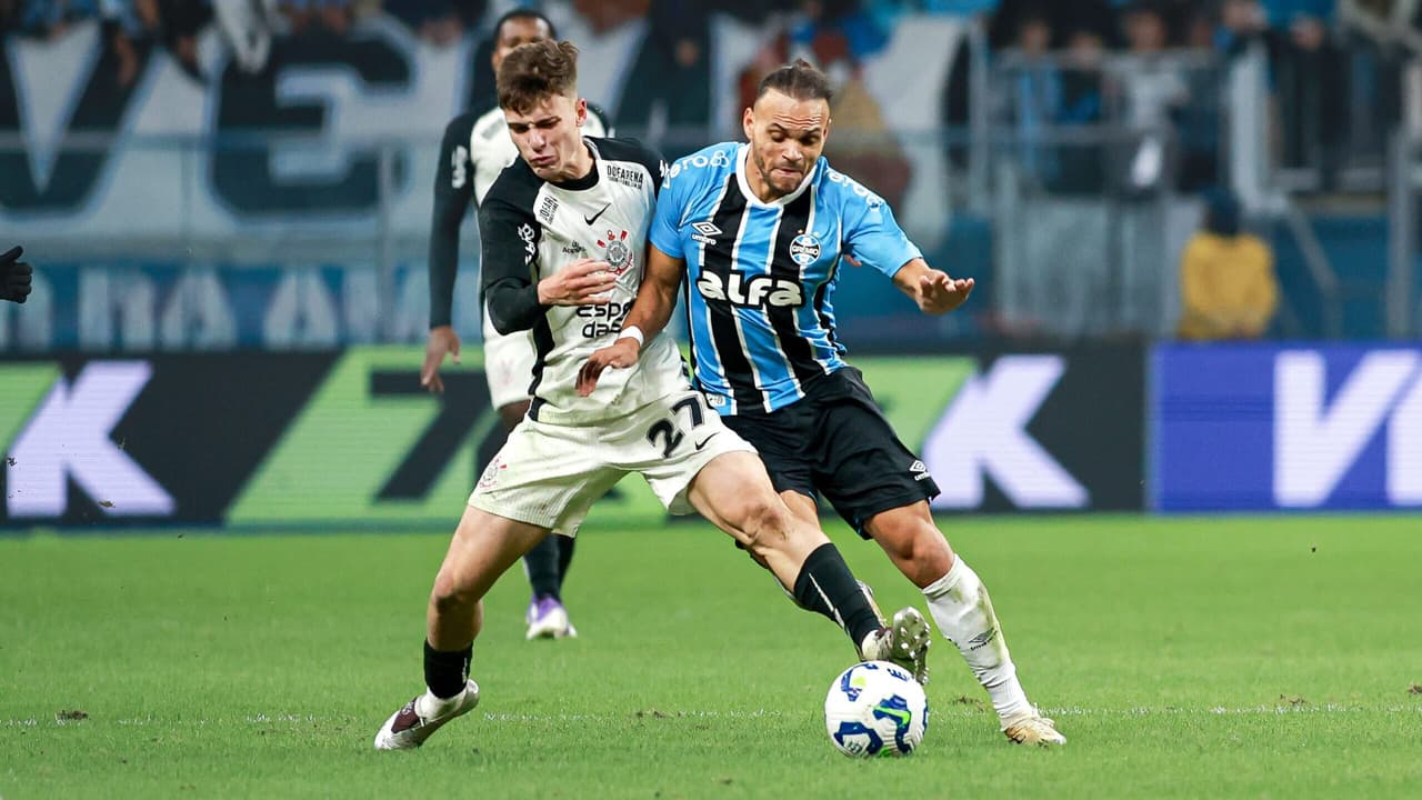 Assista aos Melhores Momentos de Grêmio e Corinthians no Brasileirão