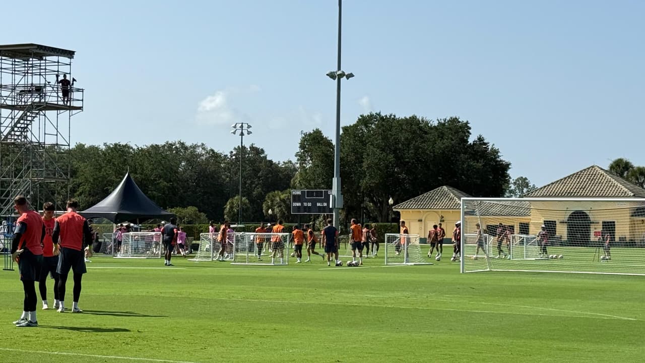 Grande distância entre treinos de Flamengo e Bayern impressiona; assista ao vídeo