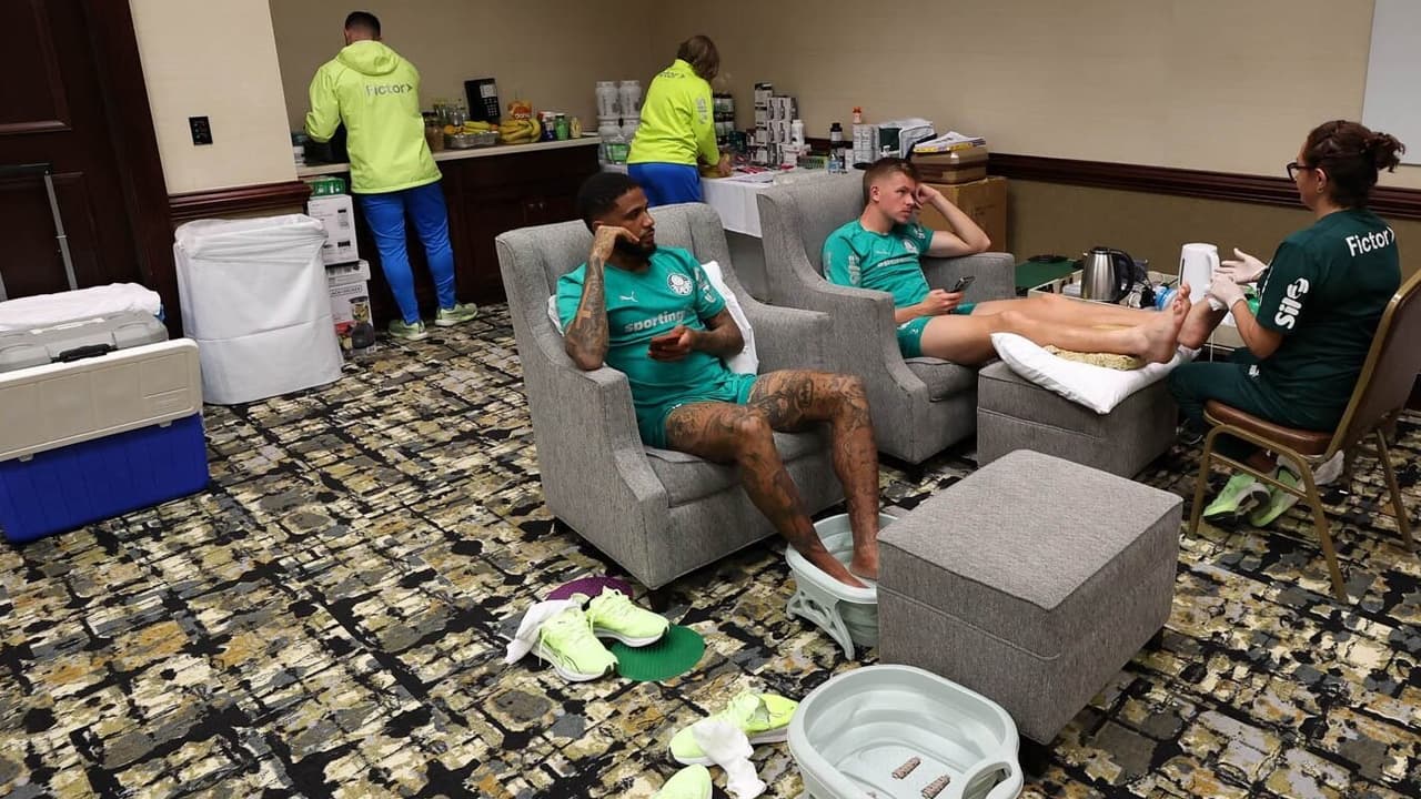 Palmeiras adapta hotel nos EUA para recriar Centro de Excelência: veja fotos.