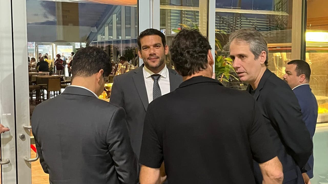 Presidente da CBF presente em partida entre LAFC e Flamengo pelo Mundial