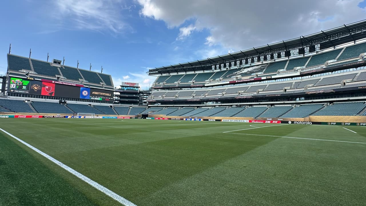 Estádio prevê resultado antes de confronto entre Flamengo e Chelsea.