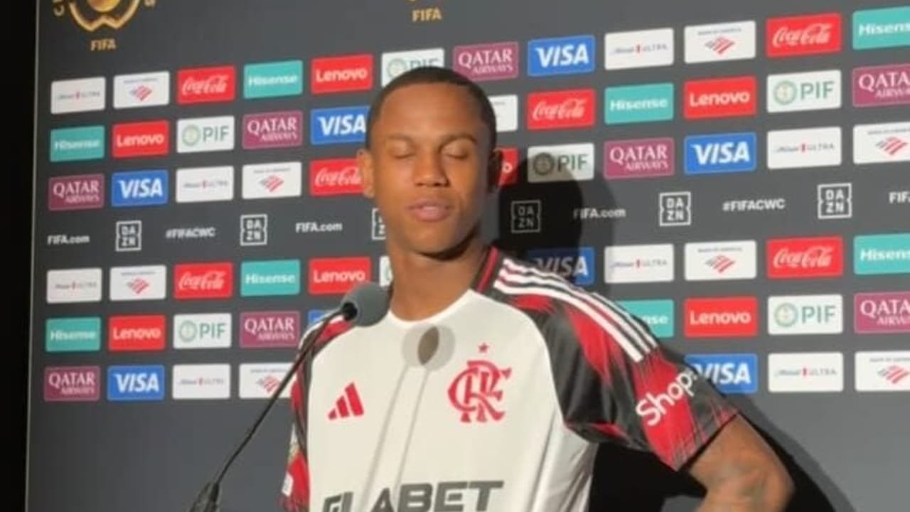 Wallace Yan comemora e projeta desafio do Flamengo contra o Bayern.