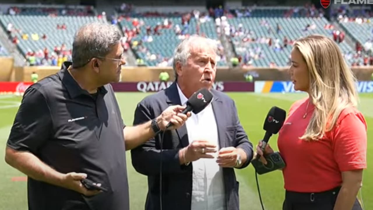 Zico analisa alterações no time titular do Flamengo