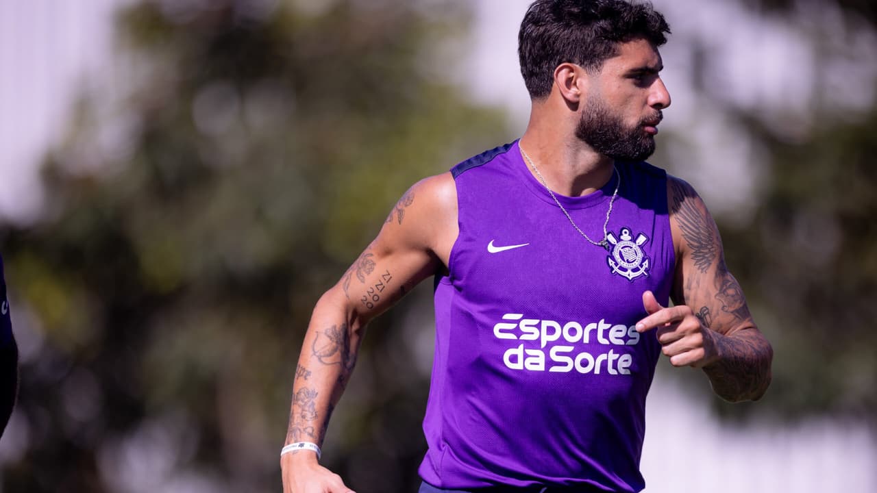 Preparador do Corinthians garante retorno antecipado de Yuri Alberto