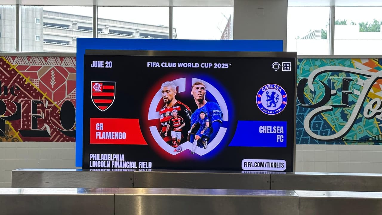 Filadélfia se prepara para receber jogos do Flamengo no Mundial FIFA.
