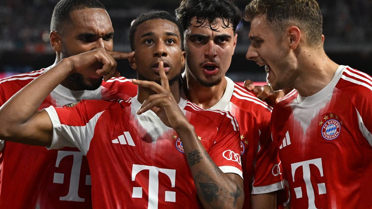 Torcedores do Bayern reagem ao confronto com Flamengo: visão de derrota.
