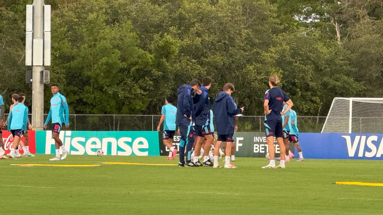 Flamengo se prepara para enfrentar o Bayern de Munique no Mundial.