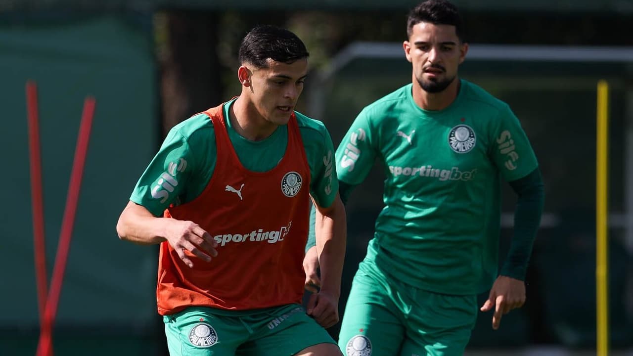 Palmeiras prepara time para enfrentar o Fluminense sem Ríos e com novidades no ataque.