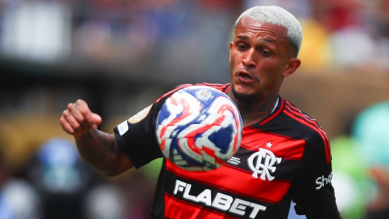 Jornal italiano repercute postagem de Wesley, do Flamengo