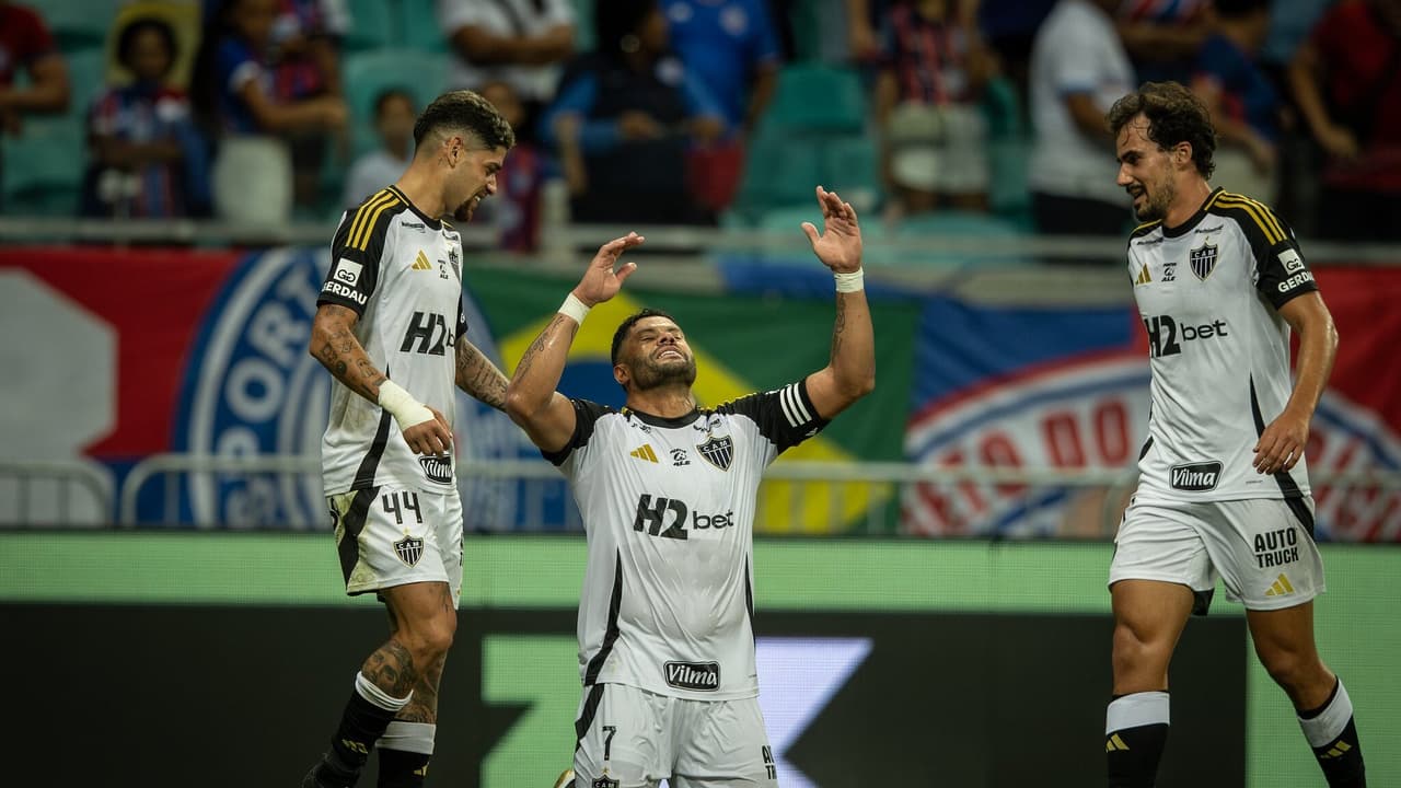 Hulk entra em top-10 histórico do Atlético-MG e acaba com seca