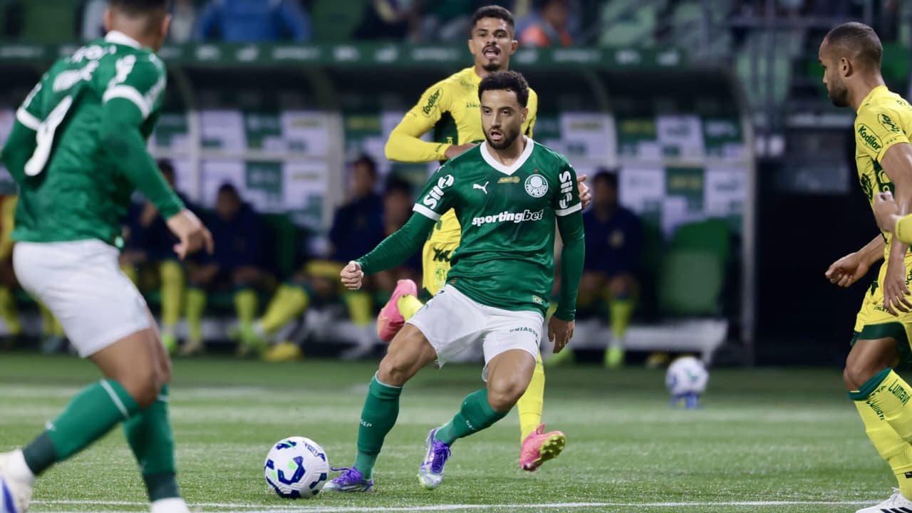 Palmeiras cede empate para o Mirassol e permanece fora do G4.