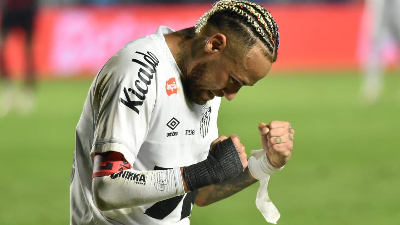 Europeus reagem a Neymar em Santos x Flamengo: 'Subestimado'