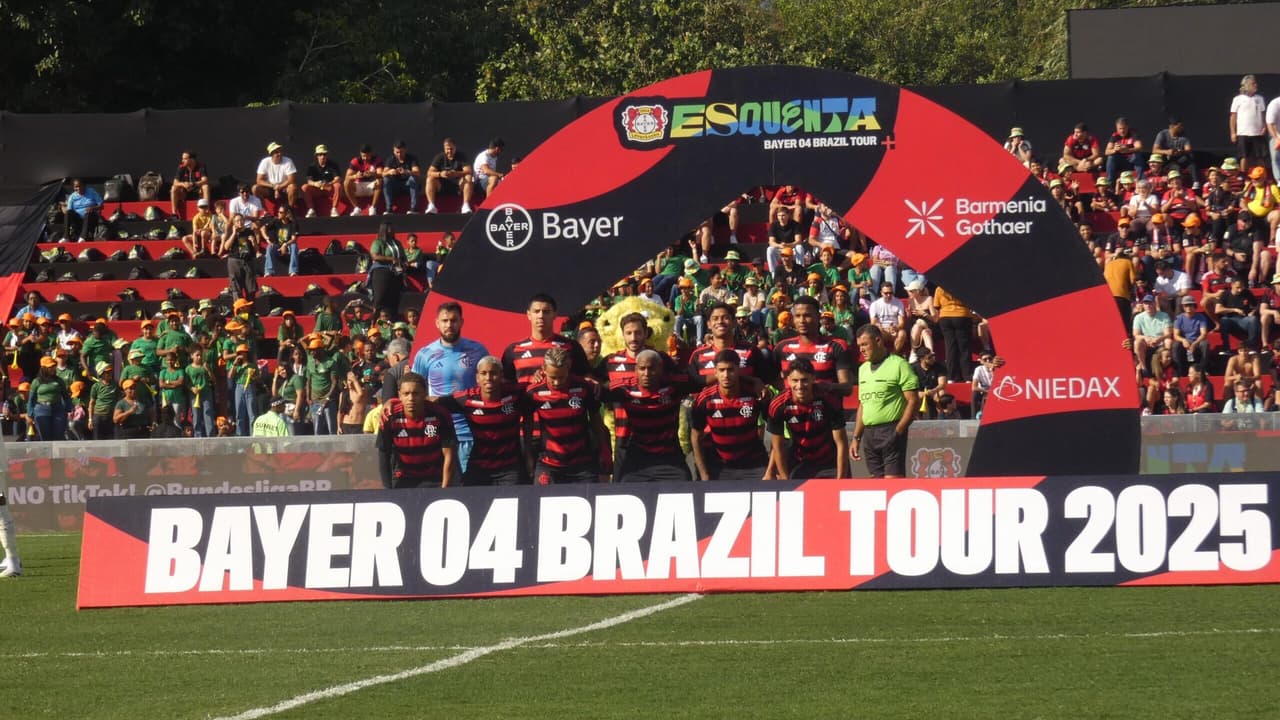 Gol espetacular do Flamengo diante do Bayer Leverkusen ecoa: Campo sussurra