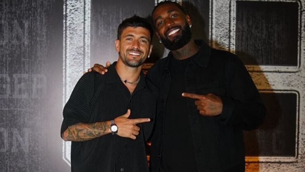 Festa de despedida de Gerson reúne companheiros do Flamengo antes de saída.
