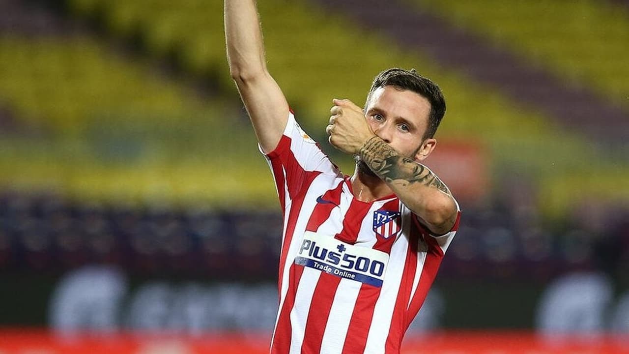 Atletico de Madrid se despede de Saúl Ñíguez, reforço do Flamengo no Brasil.