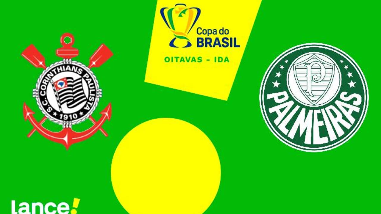 Clássico Corinthians x Palmeiras: transmissão, horário e prováveis escalações.
