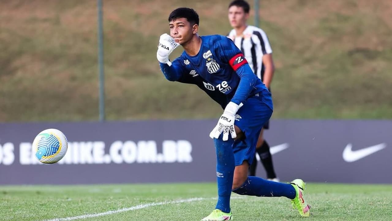 Três jogadores do Santos são convocados para a Seleção Brasileira Sub-17