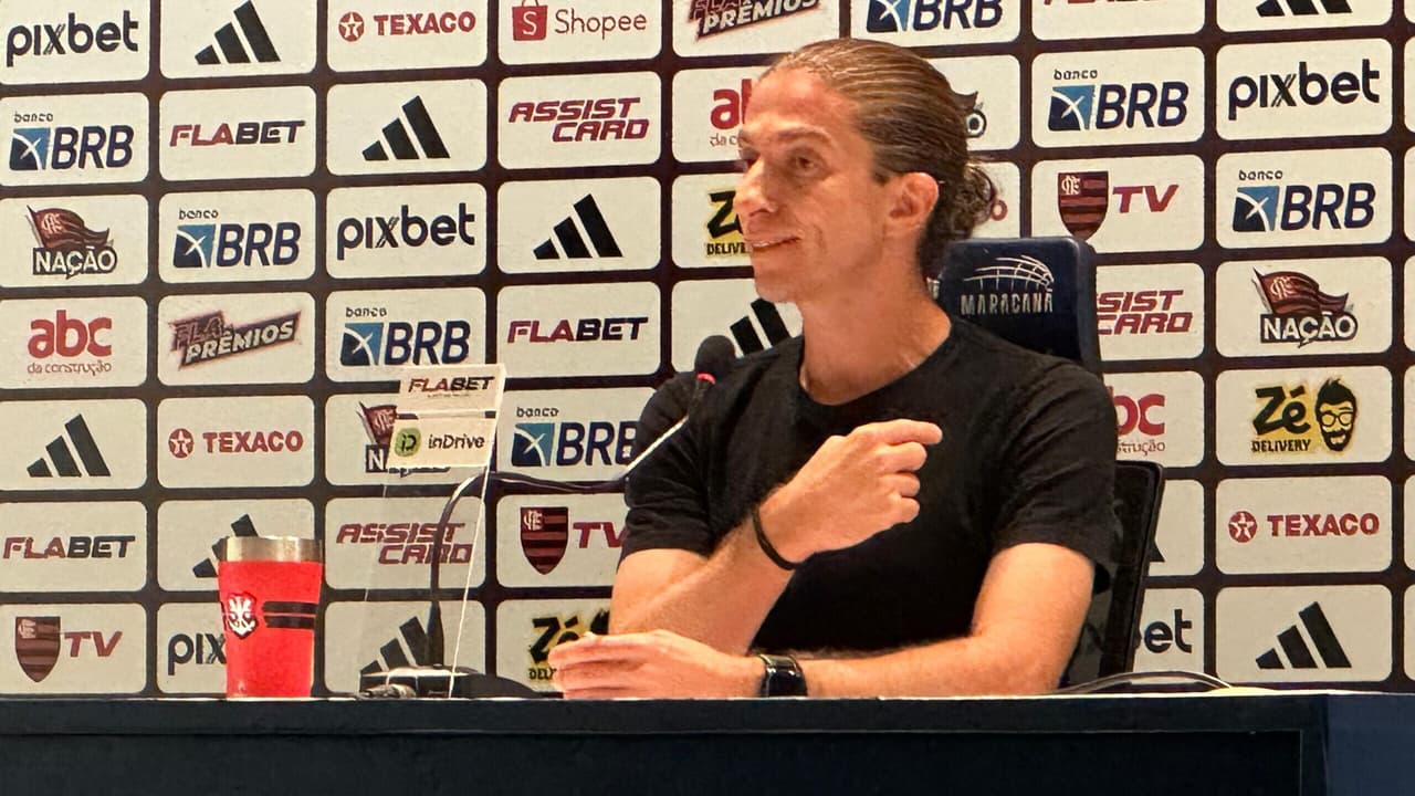 Entrevista Coletiva de Filipe Luís, Técnico do Flamengo: Assista ao Vivo.