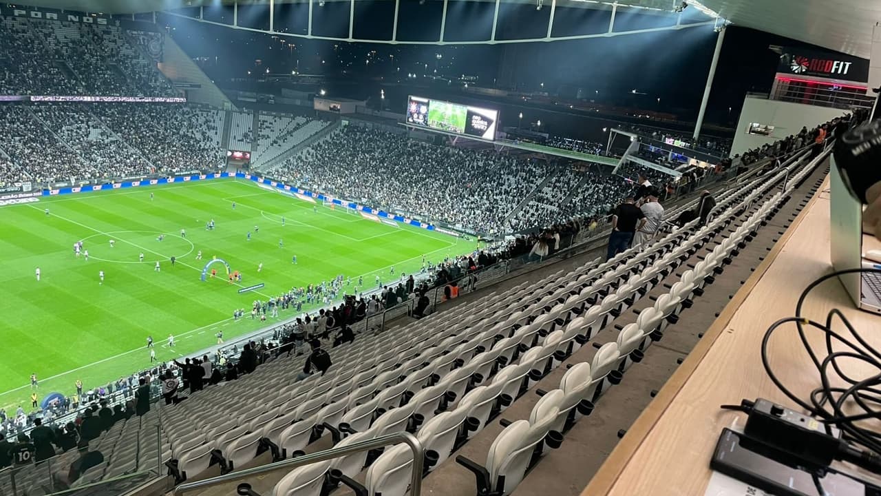 Corinthians registra baixo público na estreia da biometria facial.