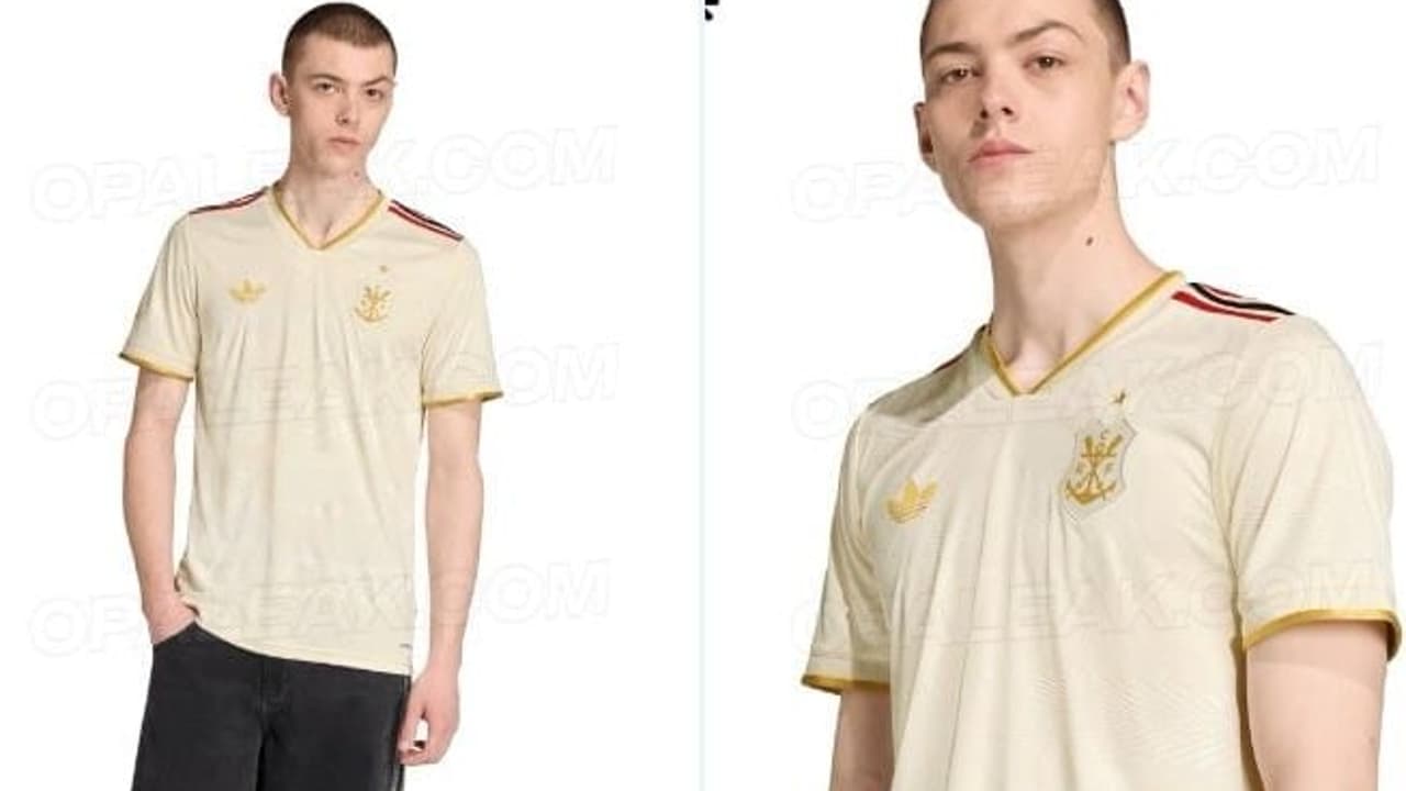 Site vaza terceira camisa do Flamengo para a temporada 2022.