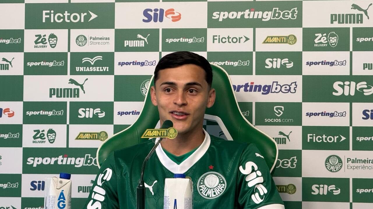 Sosa enxerga Palmeiras como inspiração e descarta retrocesso após experiência na Europa